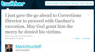 Illustration for article titled Utah Attorney General Uses Twitter to Announce Executions